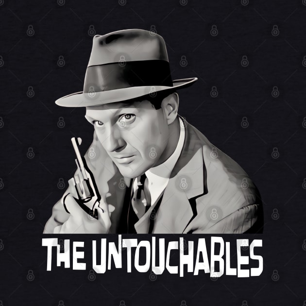 The Untouchables - Robert Stack by wildzerouk